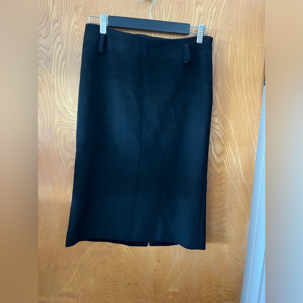 Fendi black cashmere blend pencil skirt EU40 US8 - Picture 1 of 8